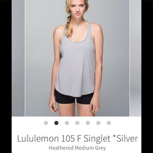 Lululemon | Singlet Silver